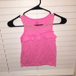 Pink tank top